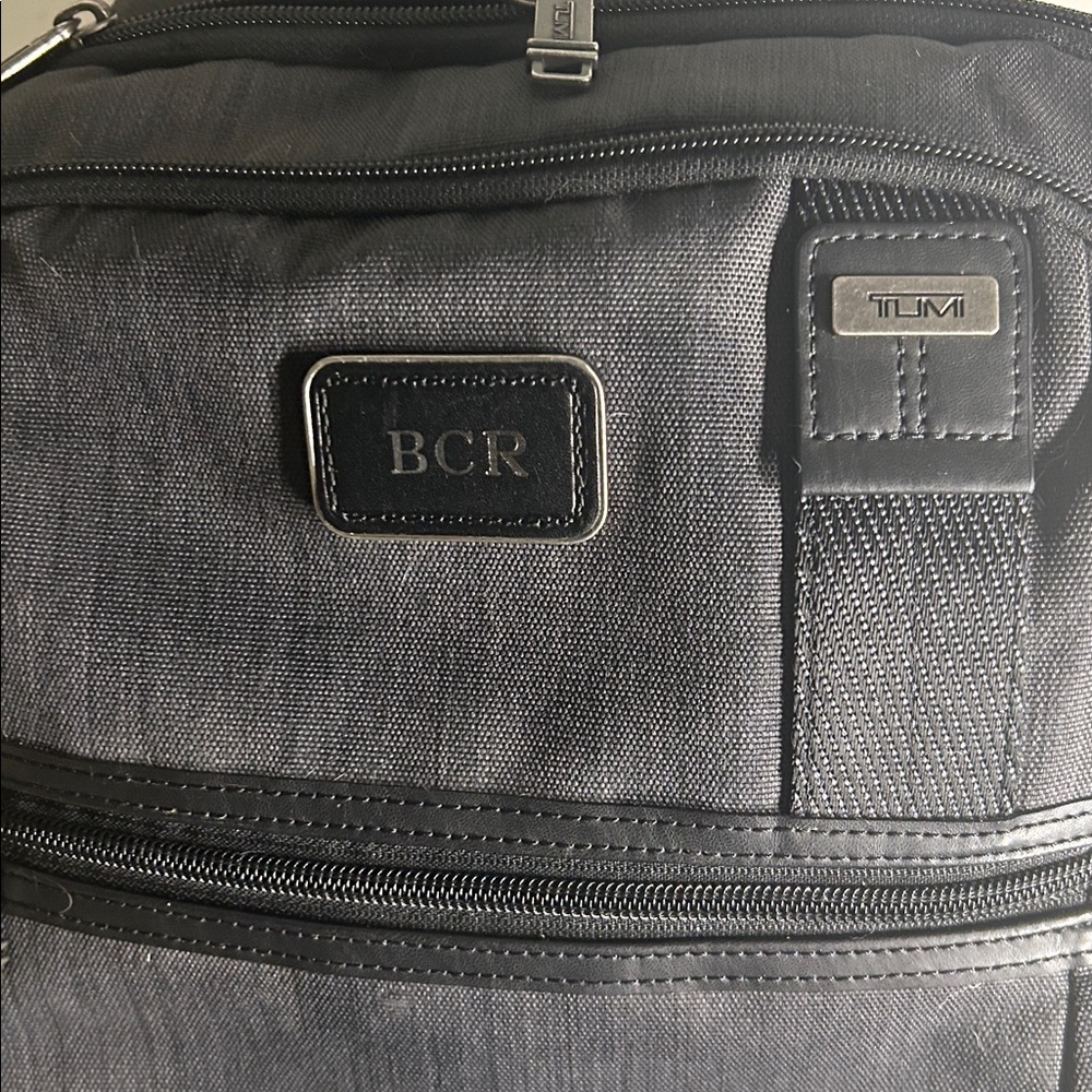 Tumi Backpack Parrish Grey and Black - image 3